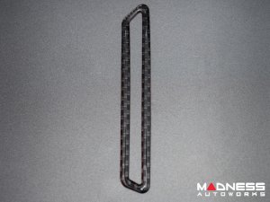 Alfa Romeo Giulia Front Pillar Air Vent Cover Trim Kit - Carbon Fiber - Flexible / Self Adhesive 